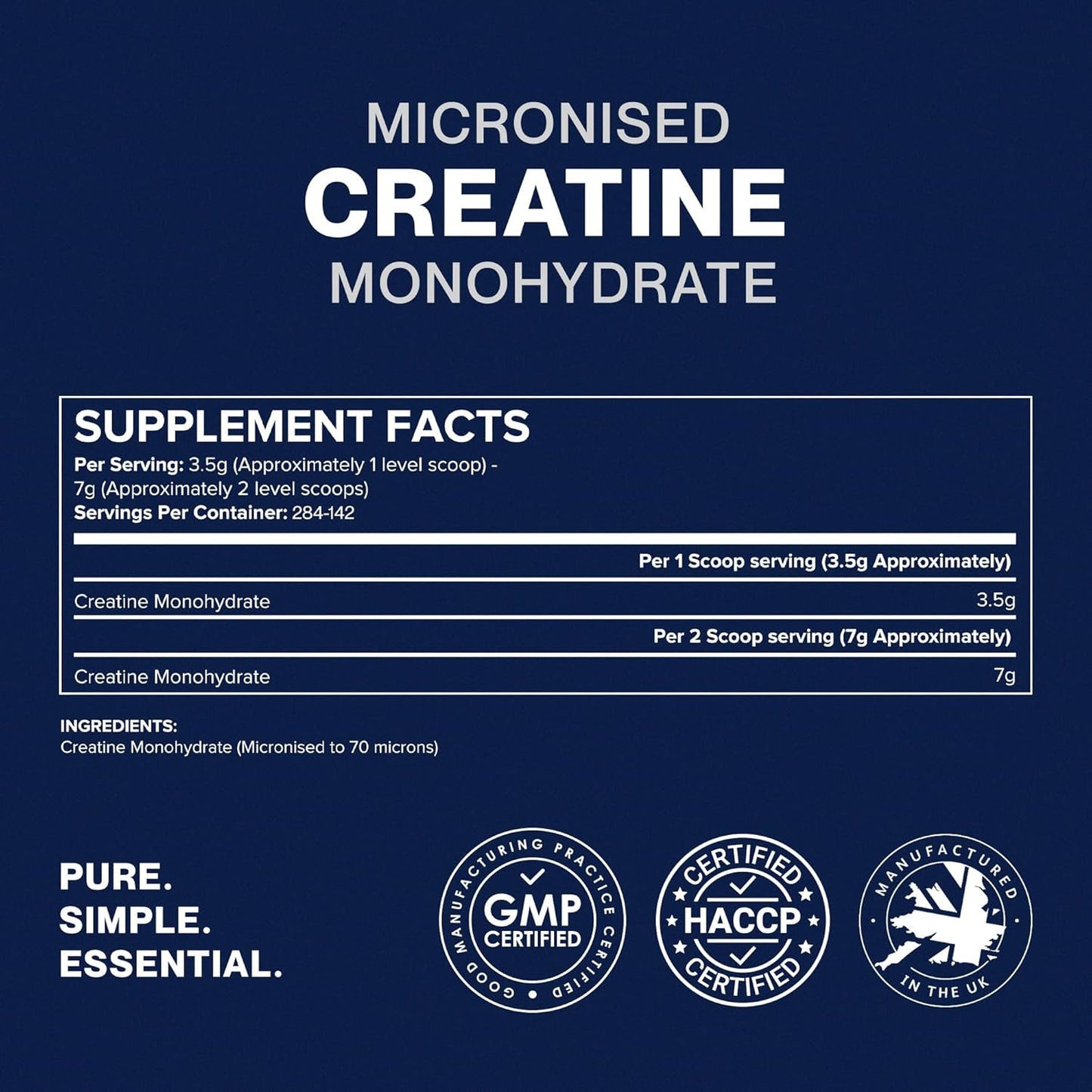 Creatine Monohydrate Powder 1kg